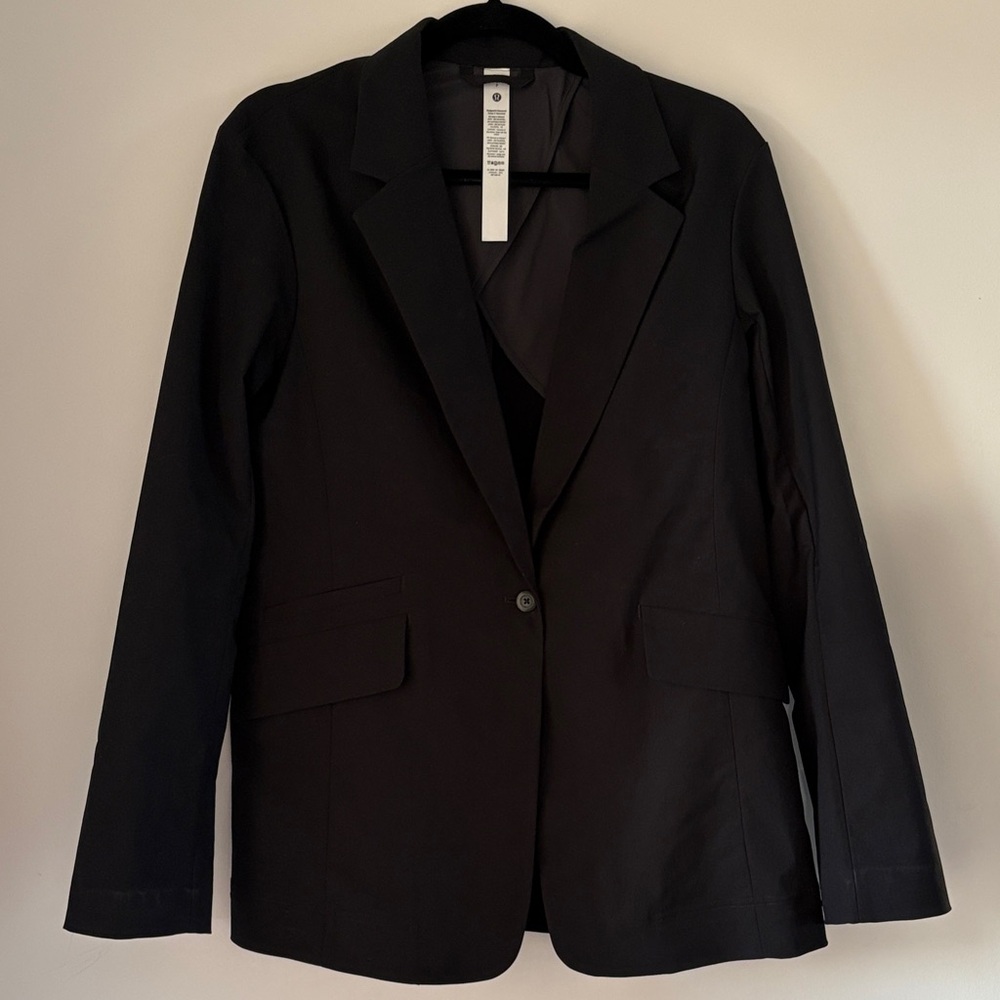 lululemon athletica Black Tailored Blazer Jacket